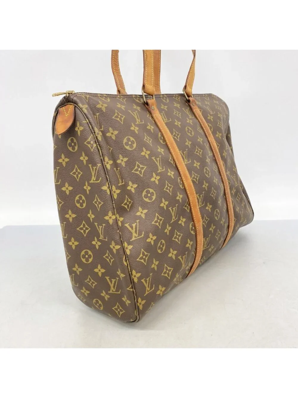 Louis Vuitton Boston Bag Monogram Flanerie 45 Brown